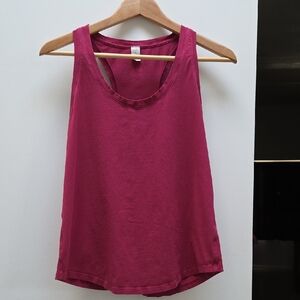 Lululemon Athletica Pink Sleeveless Tank Top